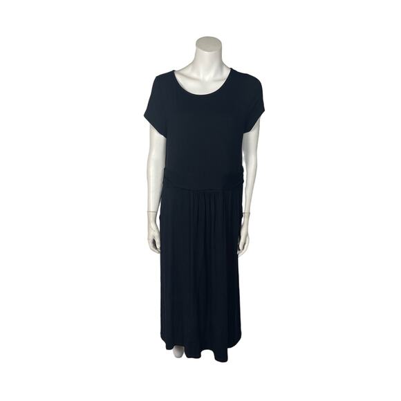 Boden Dresses & Skirts - Boden Dress Women's Size 14L Black Cap Sleeve Pockets